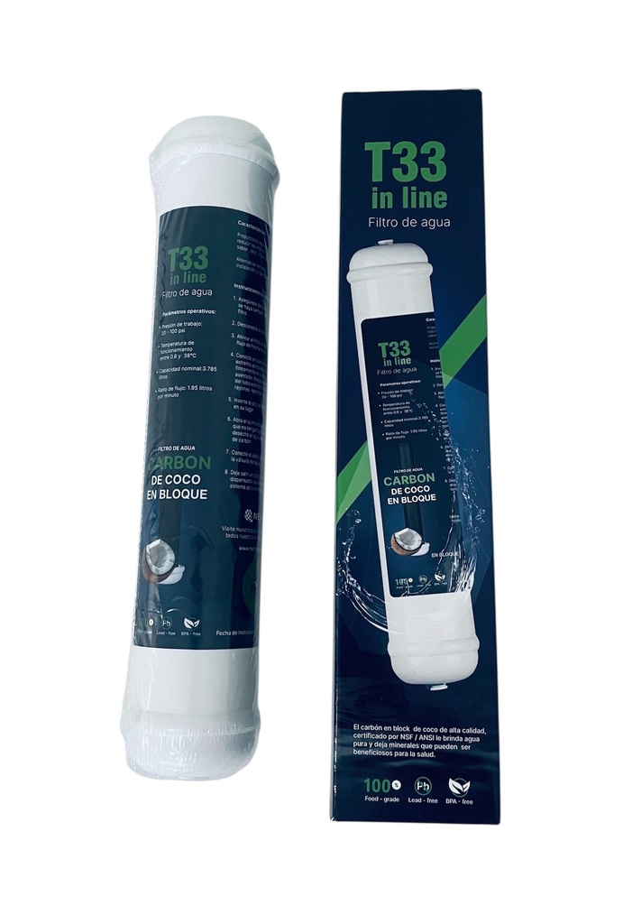 FILTRO DE AGUA NELMAR T33
