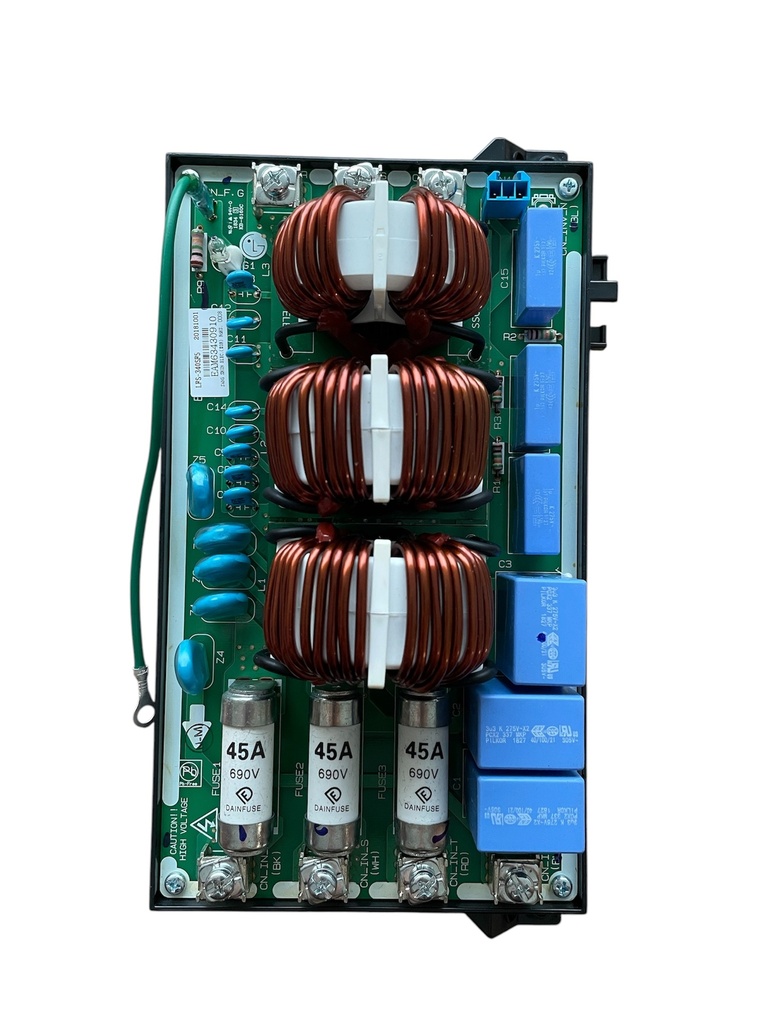 FILTER AC LINE MULTI V LFS-340SF5 2.7mH 323VTO437VAC 35A 3.3uF,1.0uF 4700PF, 2200PF 