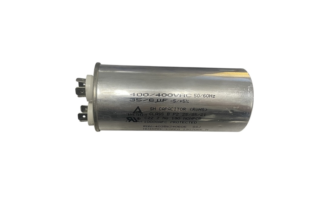 Capacitor 6+35UF 400V
